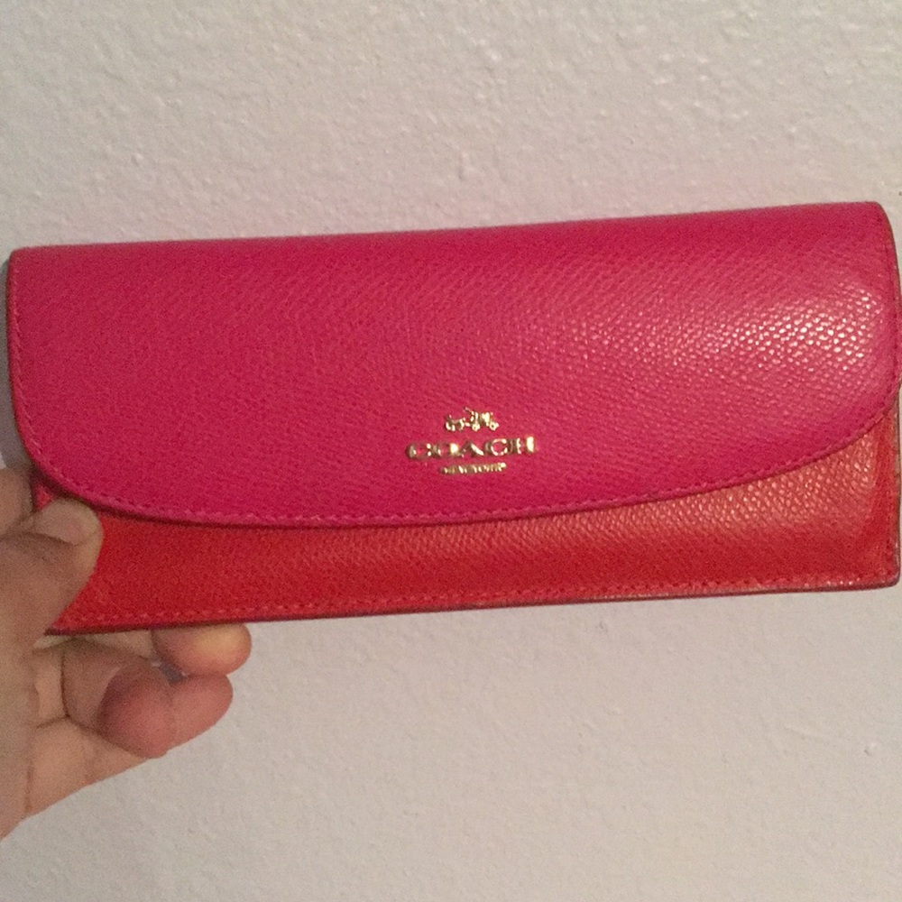 Coach envelope wallet